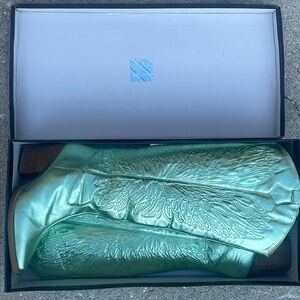 COPY - Metallic Green Cowgirl Boots